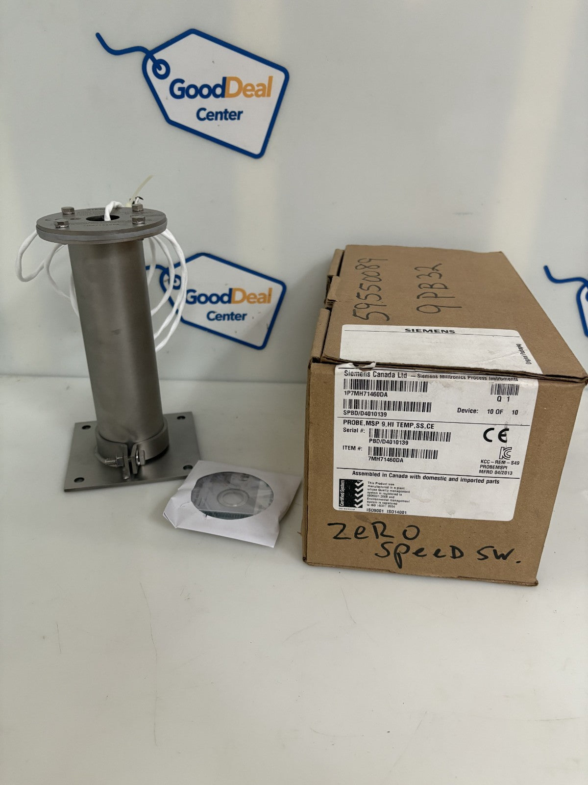 SIEMENS MILLTRONICS MOTION SENSING PROBE MSP-9  7MH71460 DA