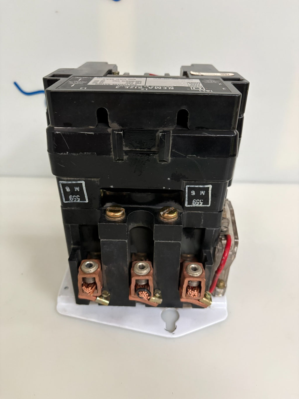 SQUARE D MOTOR STARTER SIZE 3 600V SEO 2