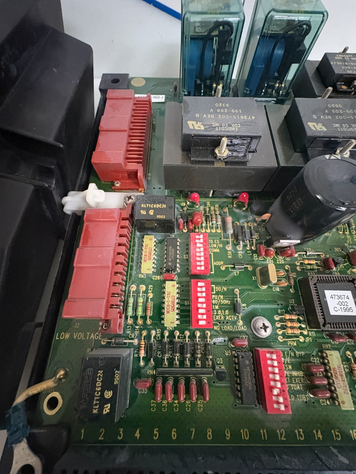 ASCOLECTRIC CONTROL PANEL ASCO 473668-002 J6