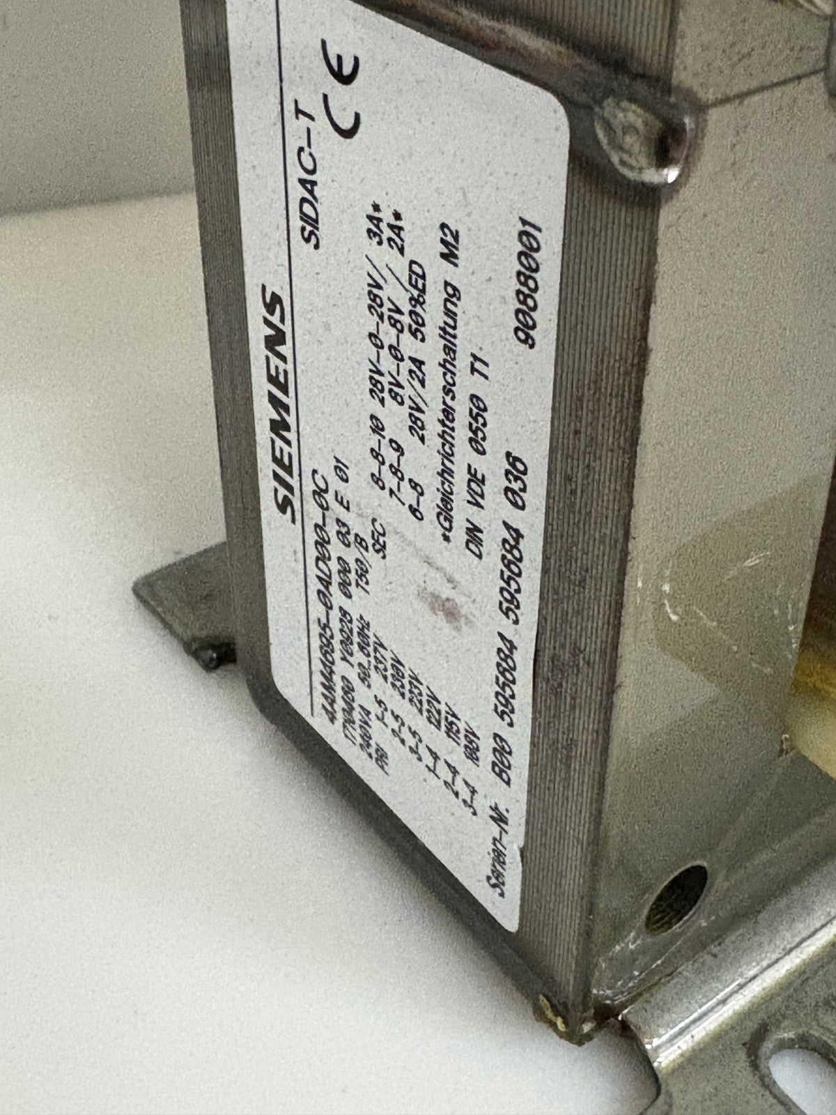 SIEMENS TRANSFORMER ASSY 4AM4695-0AD00-0C