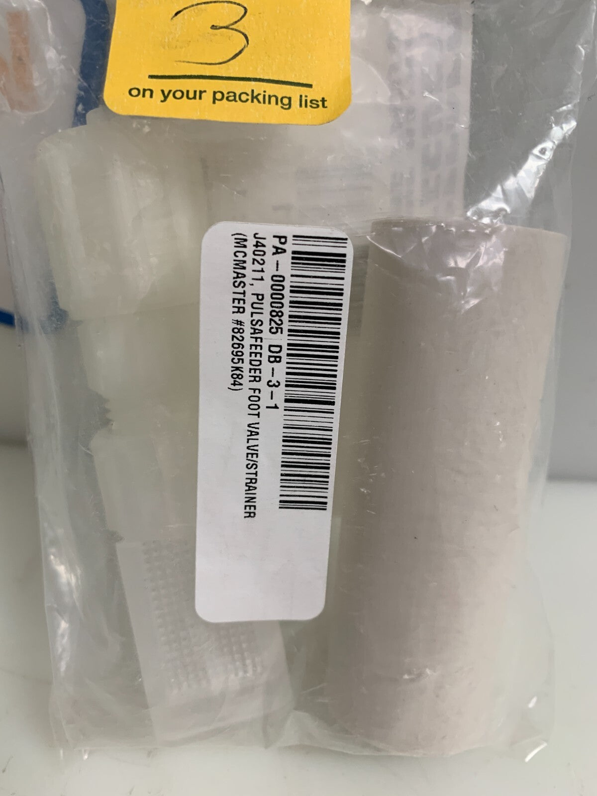 PULSAFEEDER FOOT VALVE AND STRAINER ASSY J40211