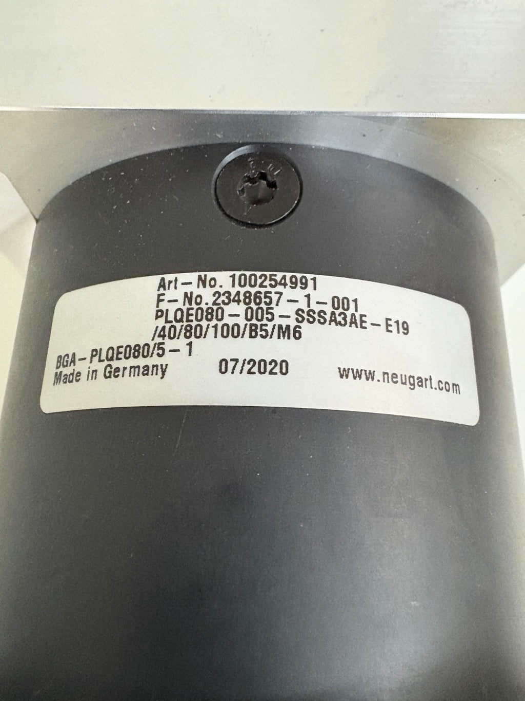 MULTIVAC KOLLMORGEN PM SERVO MOTOR AKM43G-ANCNR-00-BGA-PL QE 080/5 W/100254 9915