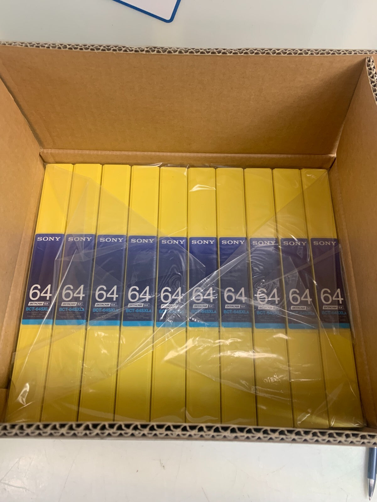 SONY BCT-64SXLA BetaCam SX  Digital Video Cassette (Box of 10)0