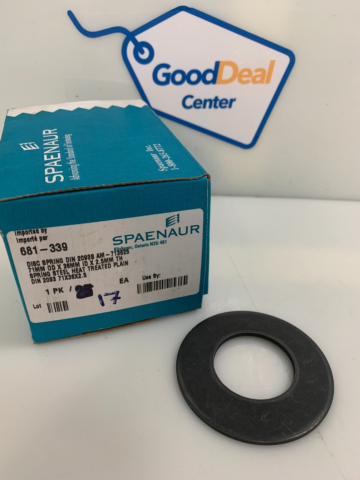 Lot of 17 Spaenaur Disc Spring 2093B AM-7136250