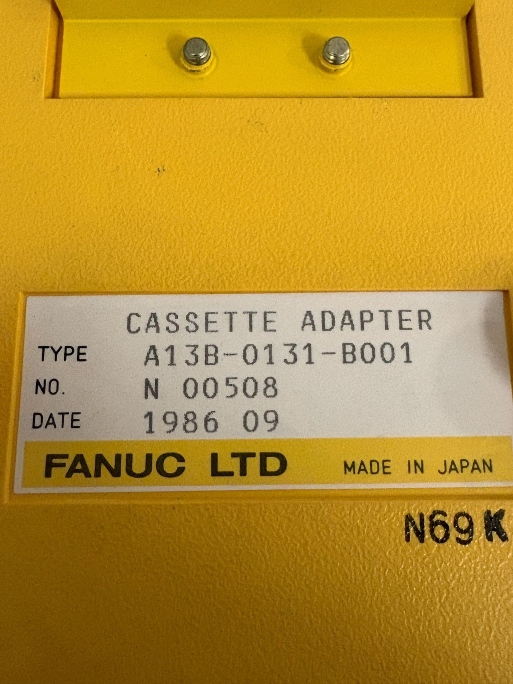 GE FANUC CASSETTE ADAPTER A13B-0131-B0012