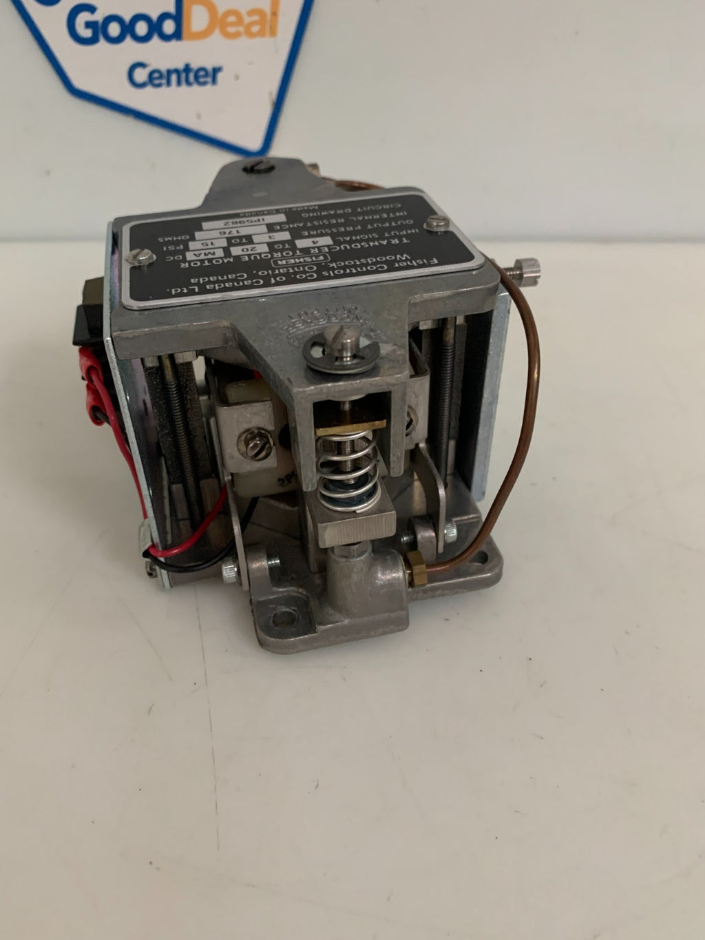 FISHER CONTROLS TRANSDUCER TORQUE MOTOR 1P598200D2