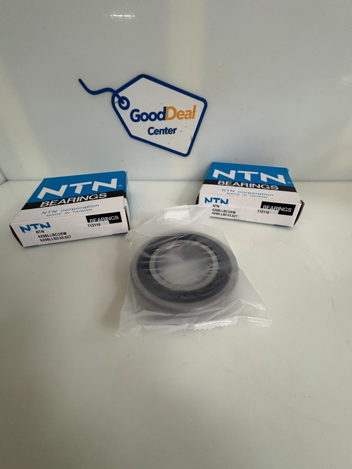 LOT OF 2 NTN BEARING T12110 6208LLBC3/EM