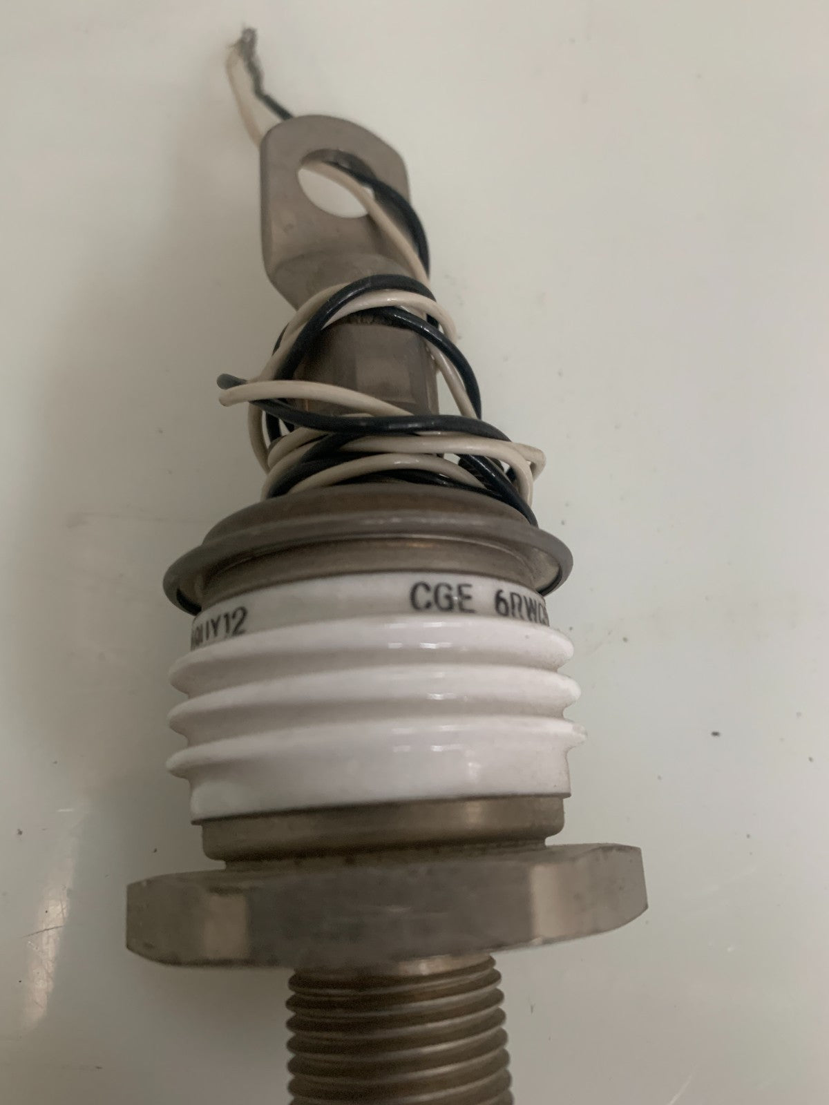 GENERAL ELECTRIC PHASE CONTROL SCR DIODE STUD MOUNT 6RW Q59UY121