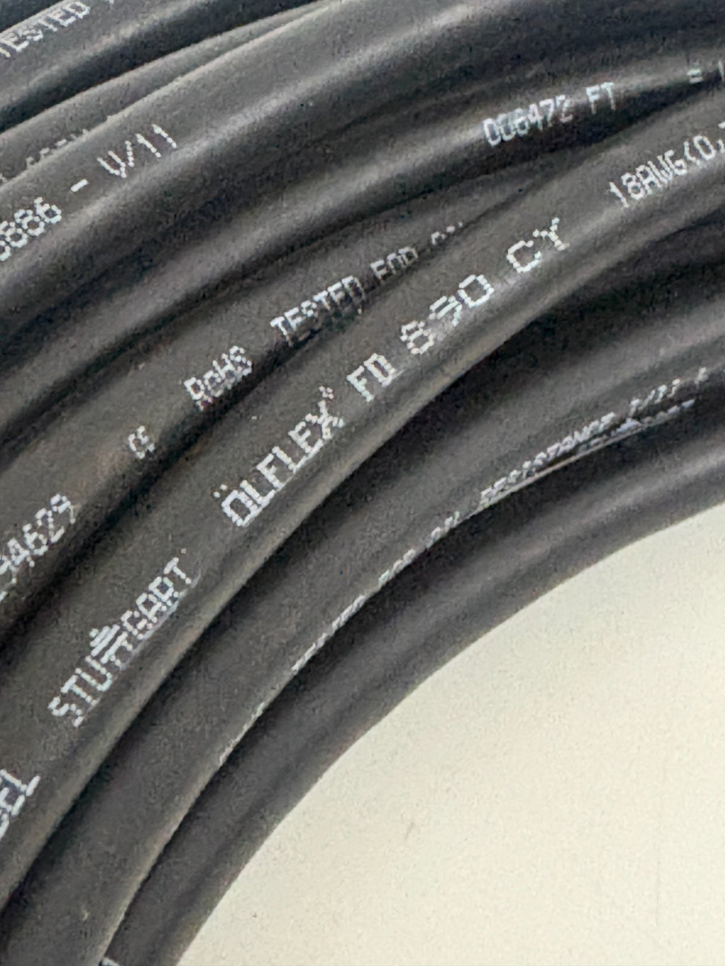 LAPP GROUP SERVO MOTOR CABLE 50' 735240822