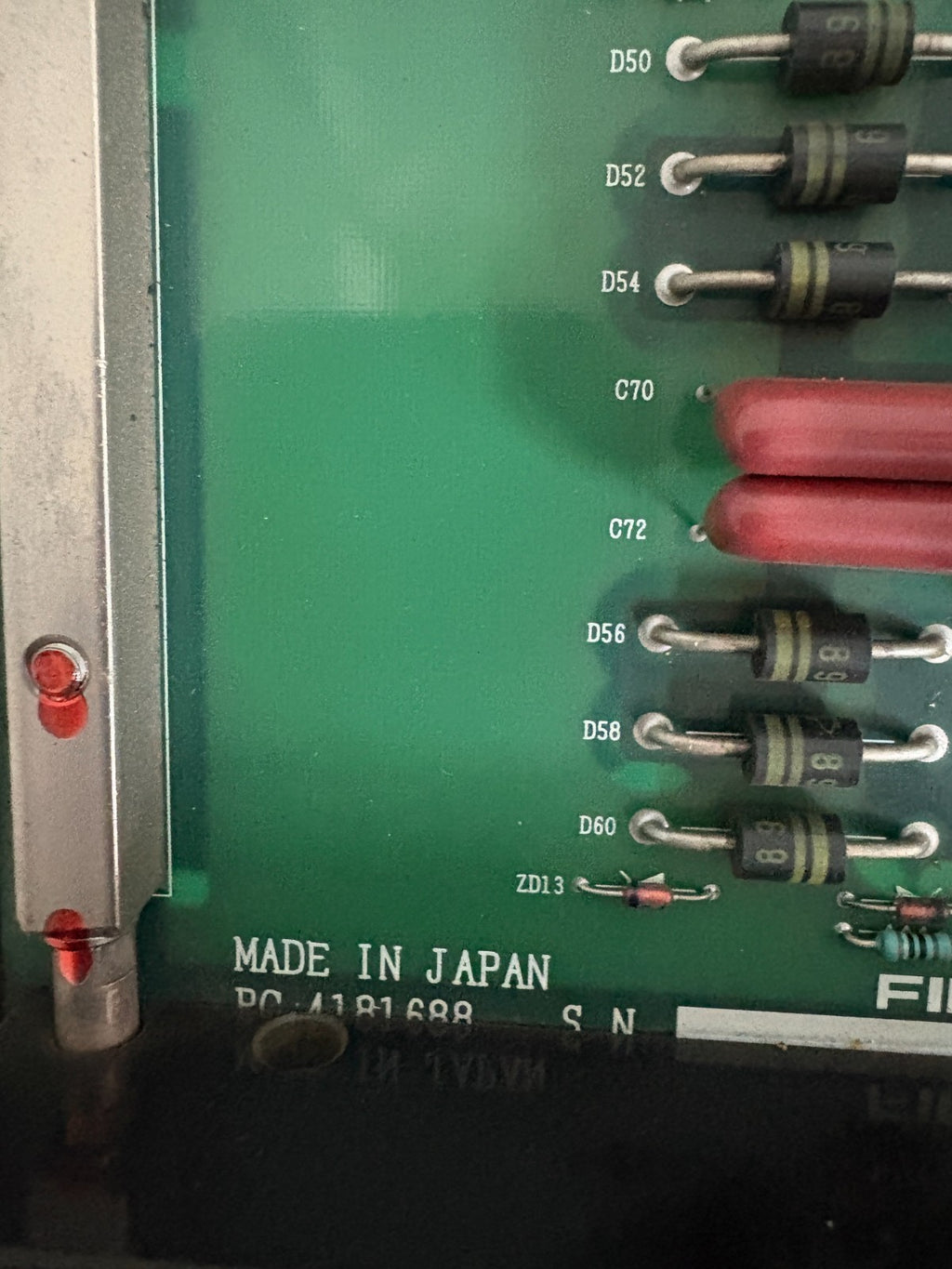 SODICK CIRCUIT BOARD REG-01B 4181588
