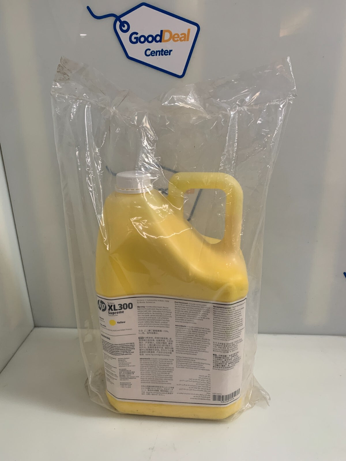 HP SCITEX XL300 SUPREME YELLOW CN940A 5L. BOTTLE