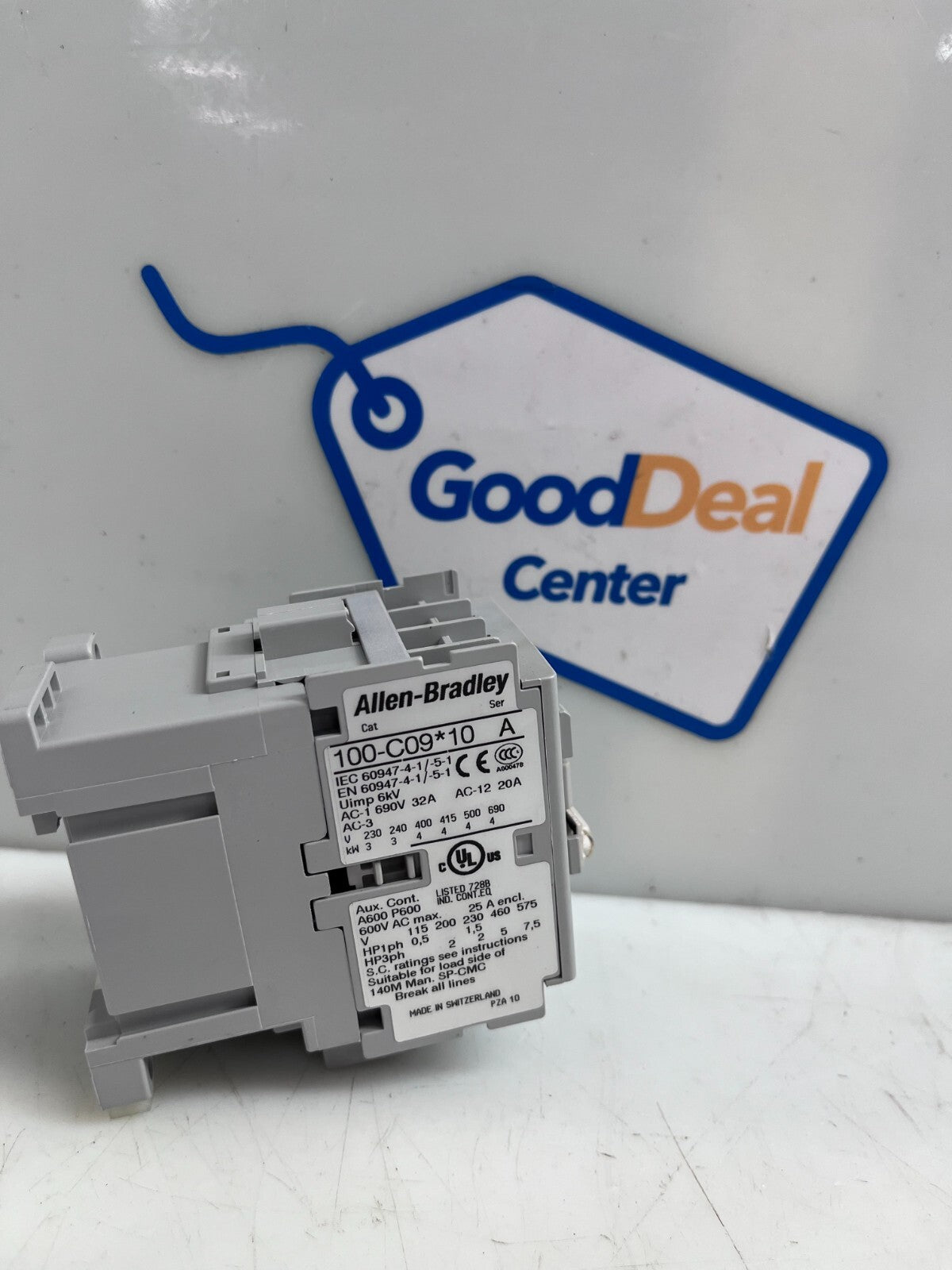 ALLEN-BRADLEY  100-C09-10 Circuit Breaker Serie A (Lot of 2)