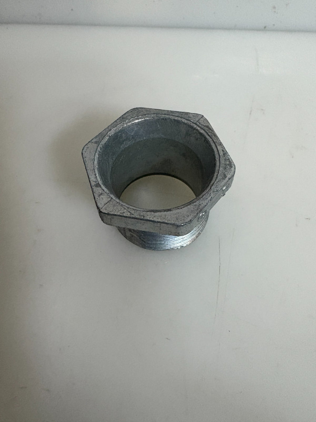 BRIDGE PORT FITTING DIE CAST ZINC 1" CHASE NIPPLE #1104-DC 16 IN BOX1