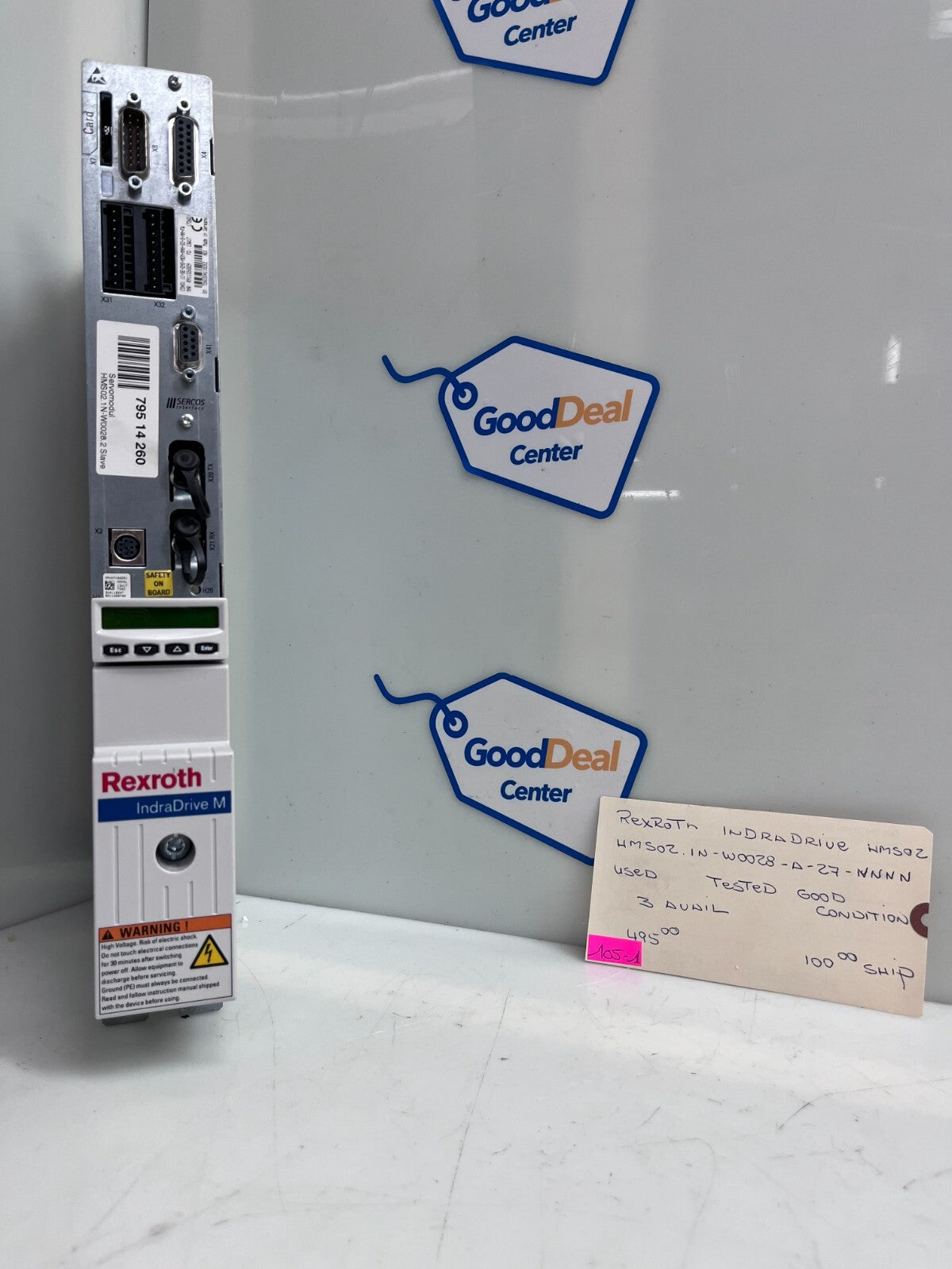 Rexroth HMS02.1N-W0028-A-27-NNNN Servo Drive