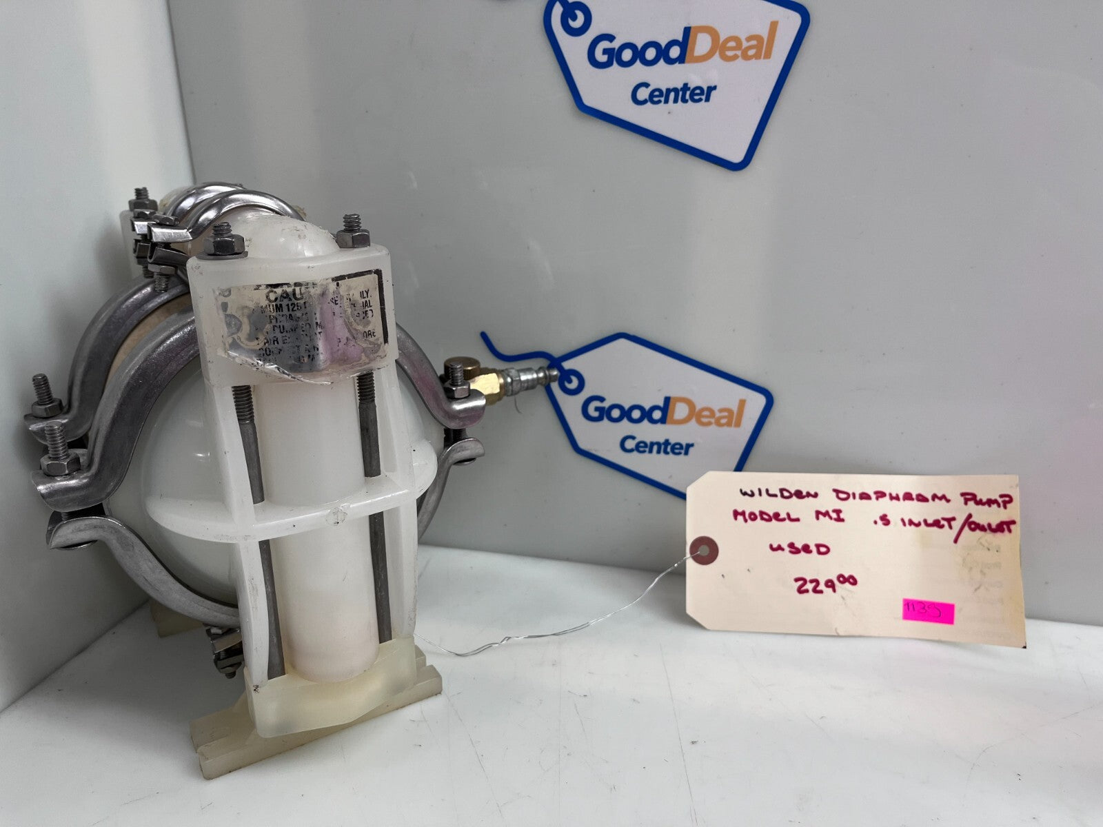 WILDEN Model MI Diaphram Pump .5 Inlet/Oulet