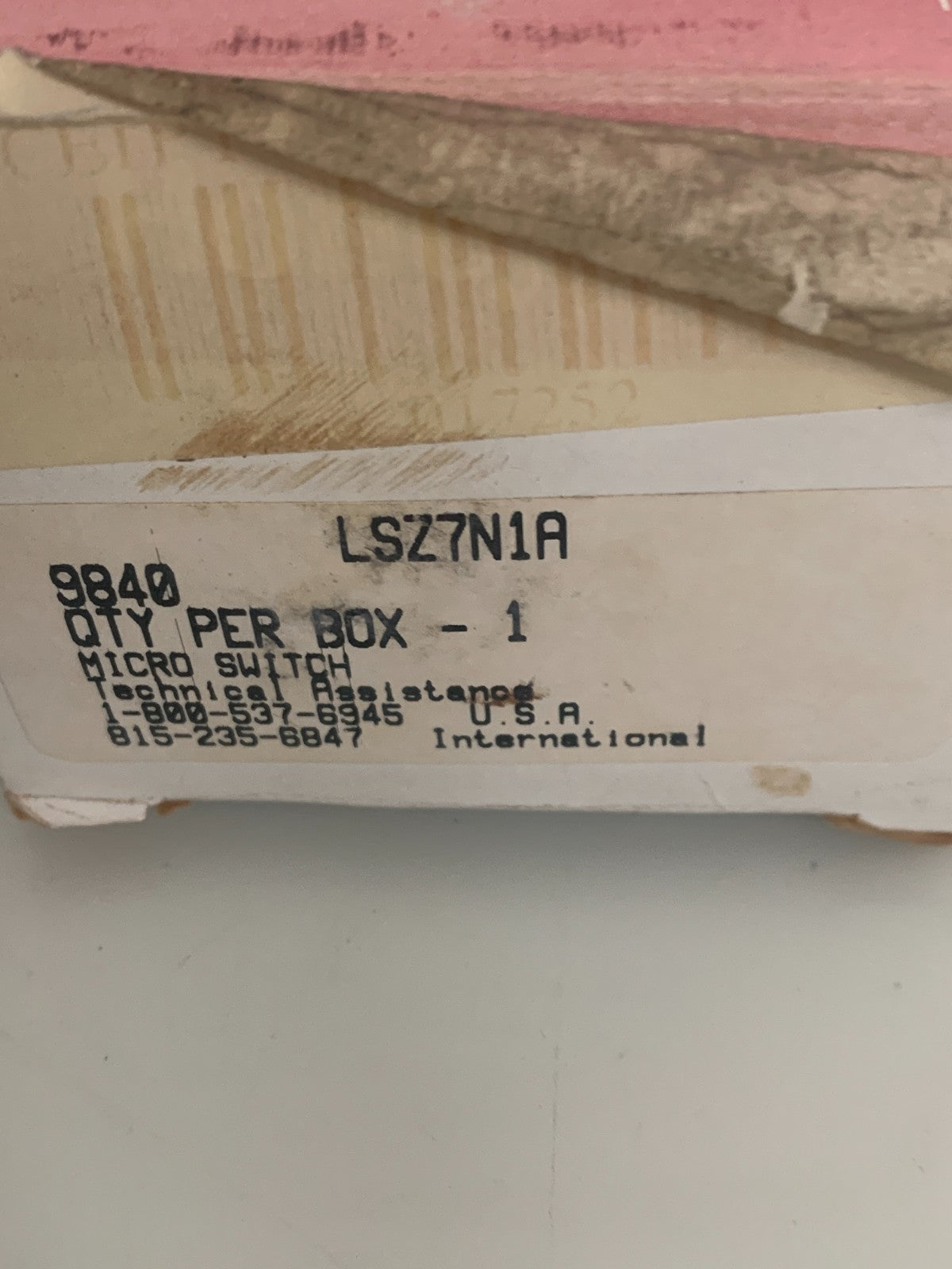 HONEYWELL H DUTY LIMIT SWITCH LSZ7N1A2