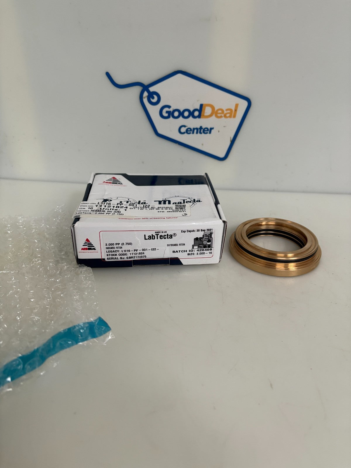 AESSEAL LABTECTA ISOLATOR SEAL L1/16-PP-001-122