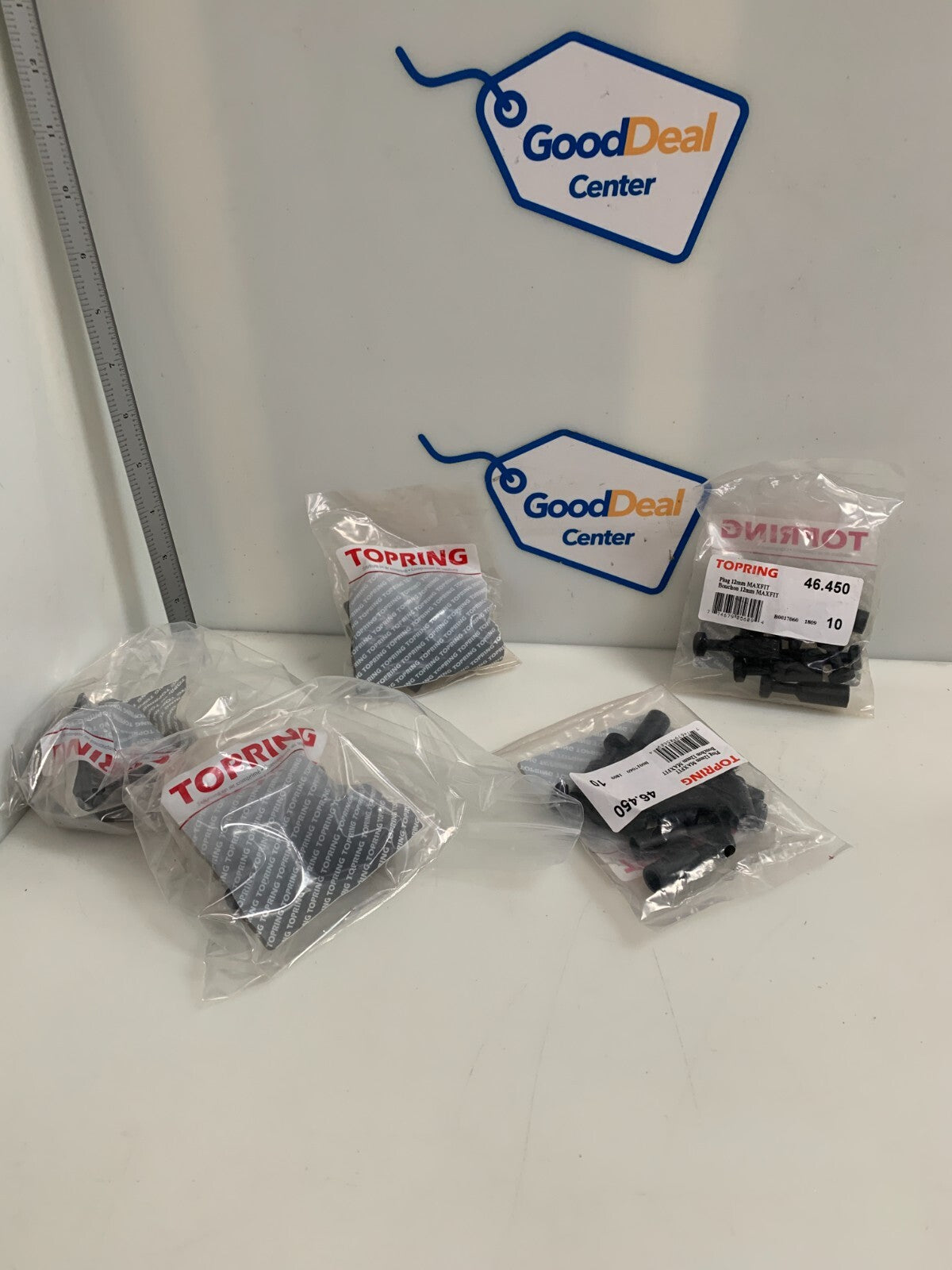 LOT OF 5 TOPRING PLUG 12 MM MAXFIT BAG OF 100