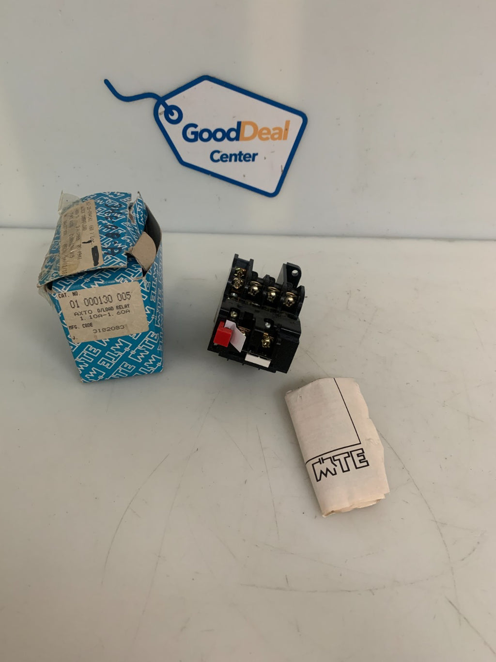 MTE OVERLOAD RELAY TYPE AXTO 01000130-005