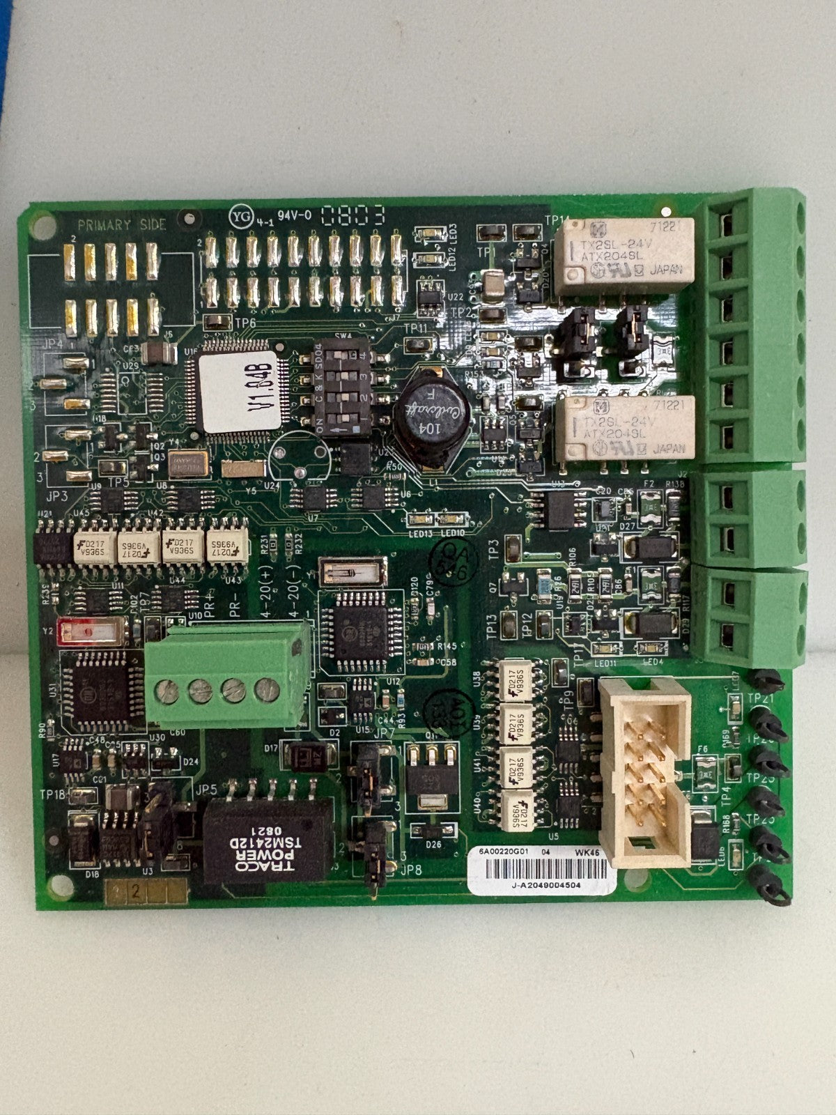 ROSEMOUNT ANALYTICAL XSTREAM I/O BOARD 6P00260H01