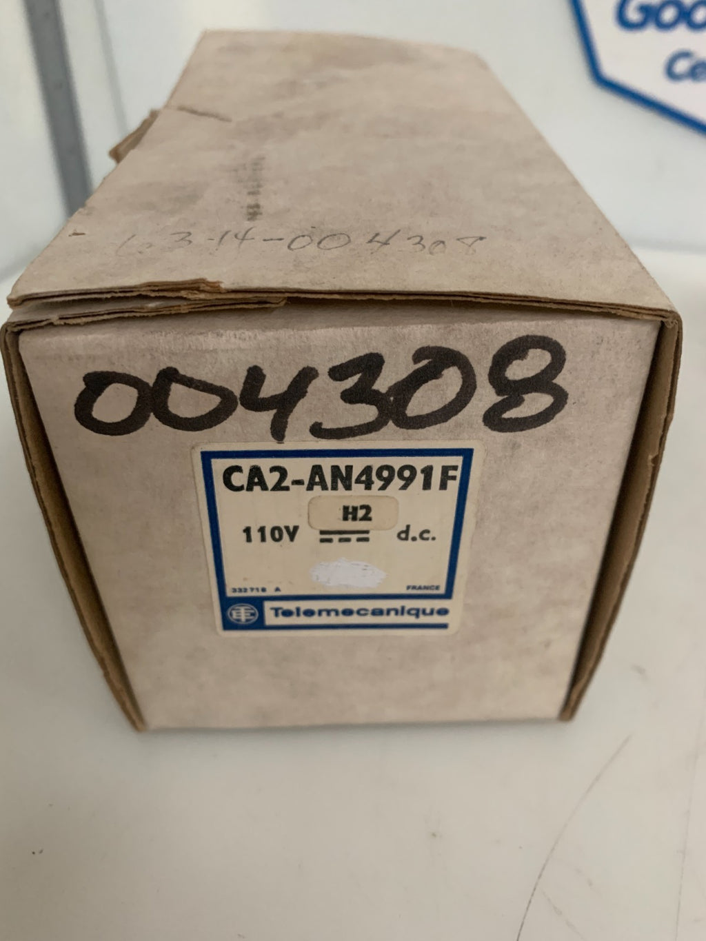 TELEMECANIQUE RELAY H2 CA2-AN4991 F RARE