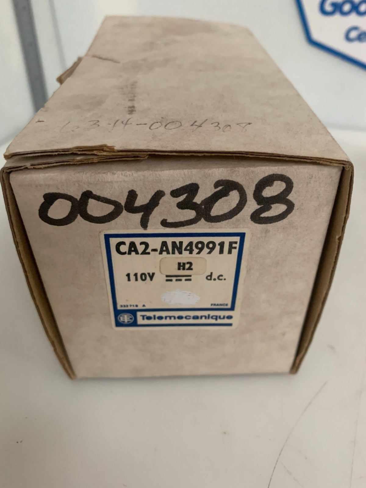 TELEMECANIQUE RELAY H2 CA2-AN4991 F RARE