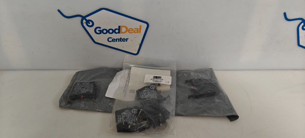 LOT OF 2 SCHMERSAL CONTACT BLOCK LASKA EF202.1 1010239270