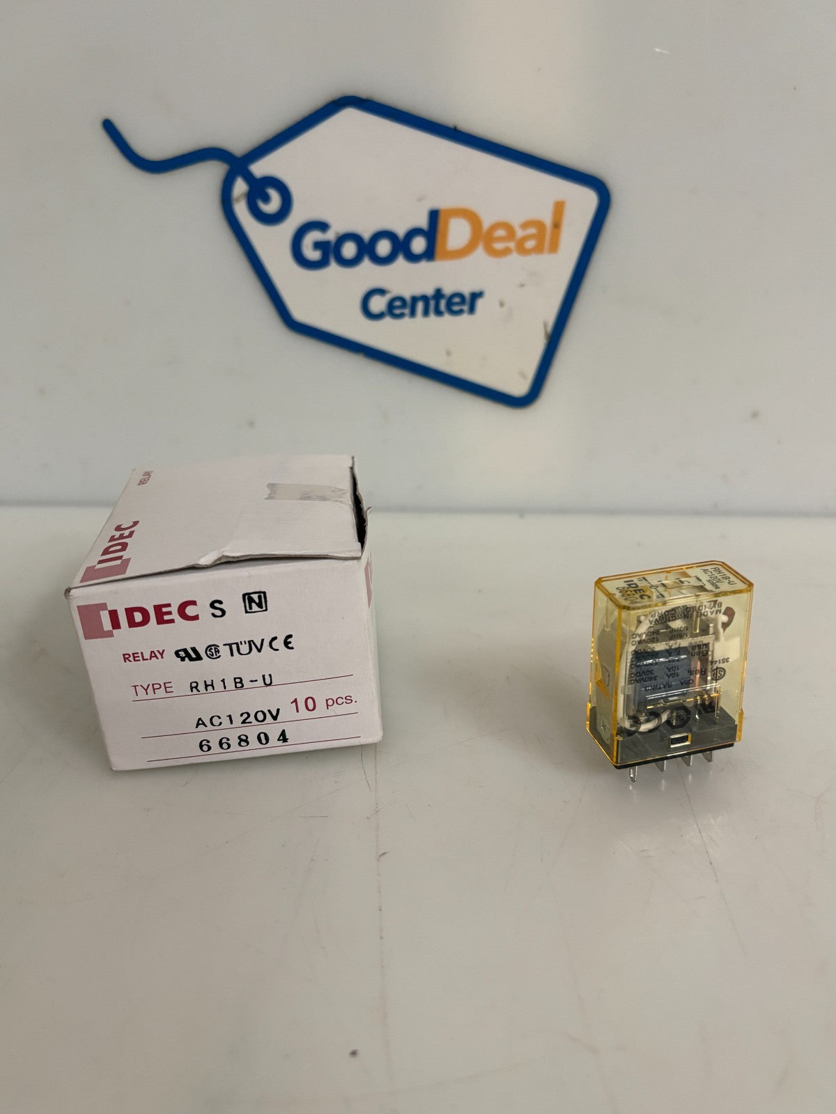 LOT OF 7 IDEC INTERMEDIATE MINIATURE RELAY RH1B-U0