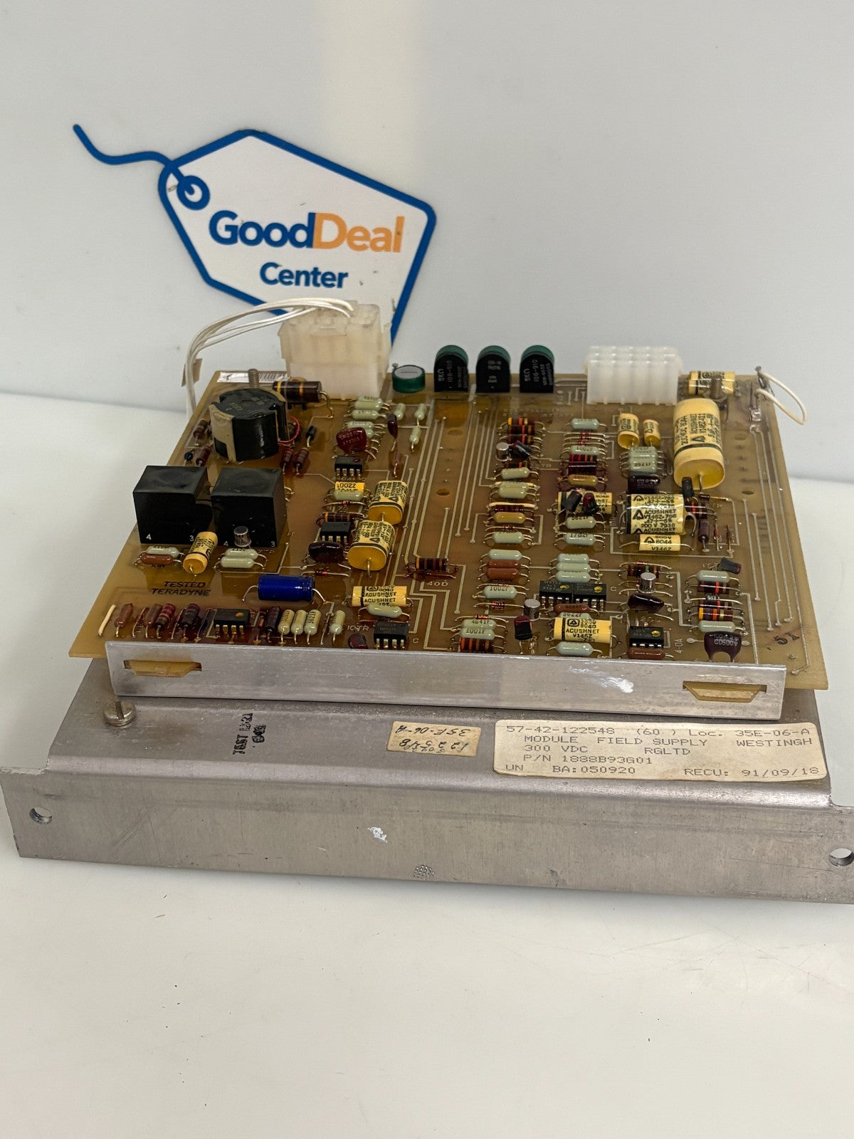 WESTINGHOUSE FIELD REGULATOR CONTROL 1888B93G010