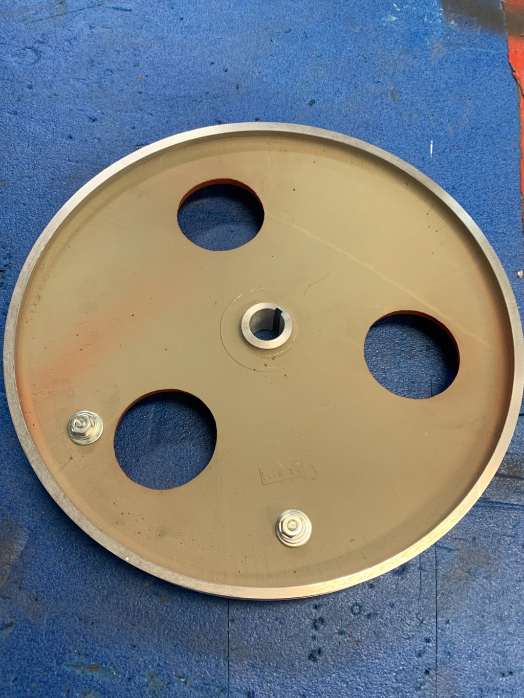 DO-ALL ALUMINIUM BAND SAW BELT PULLEY H11N98 16" DIA 1  1/8 SHAFT 1  1/4  WIDE