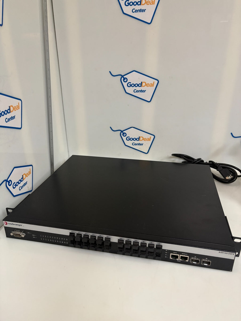 ENTERASYS 24 PORT ETHERNET SWITCH A4H124-24FX0