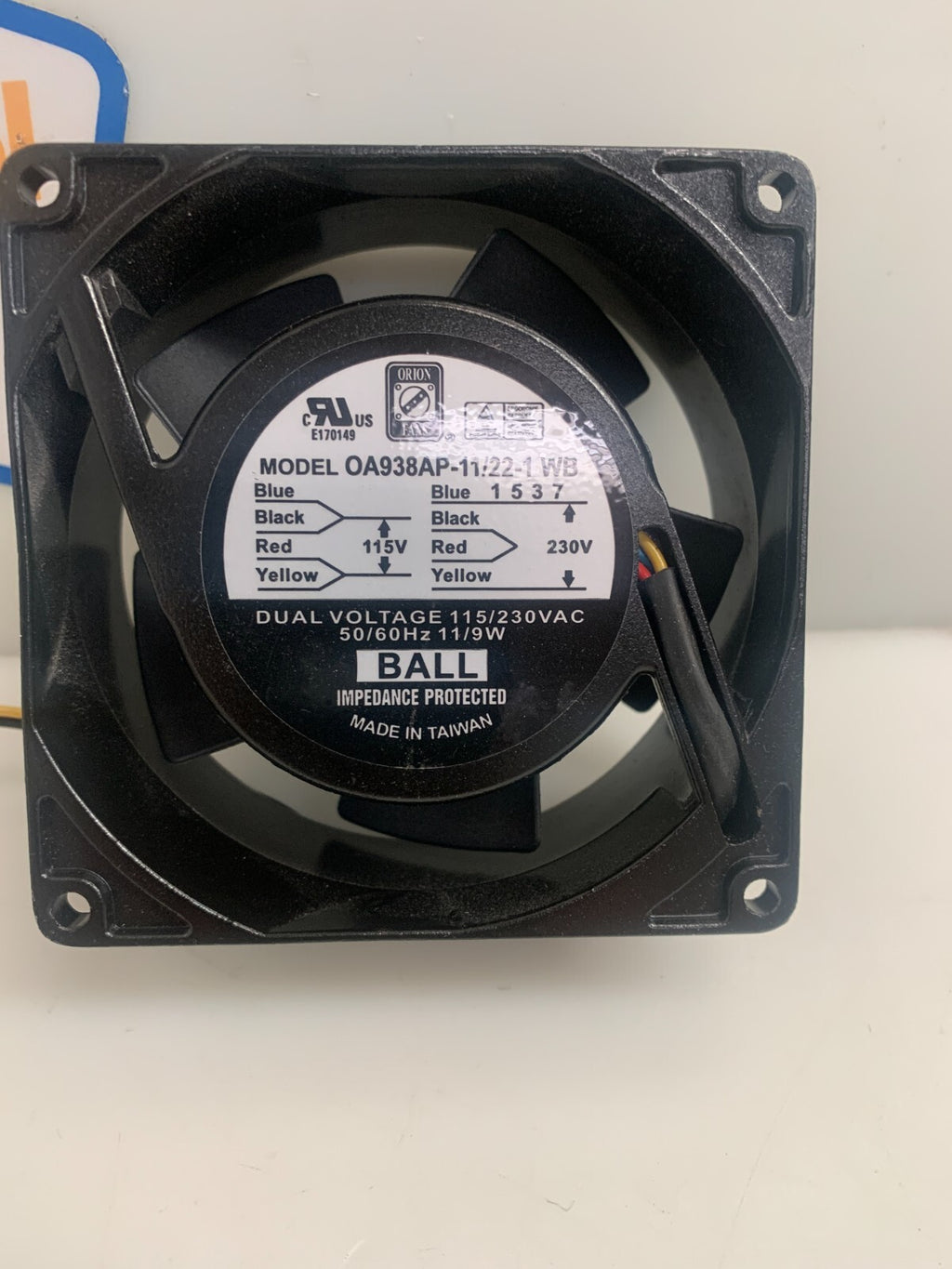 Lot of 5 Orion 0A938AP-1/2-1WB AC Axial1