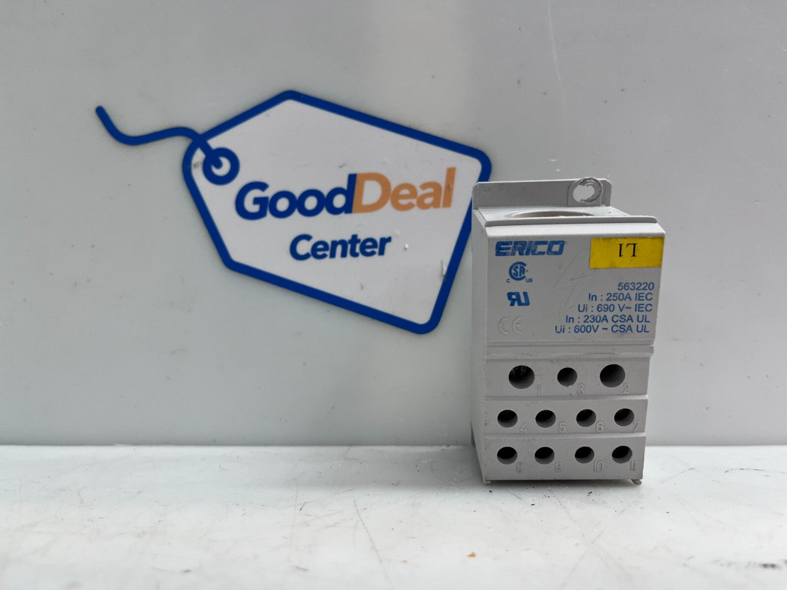 Lot of 3 Erico 563220 Small Distributor