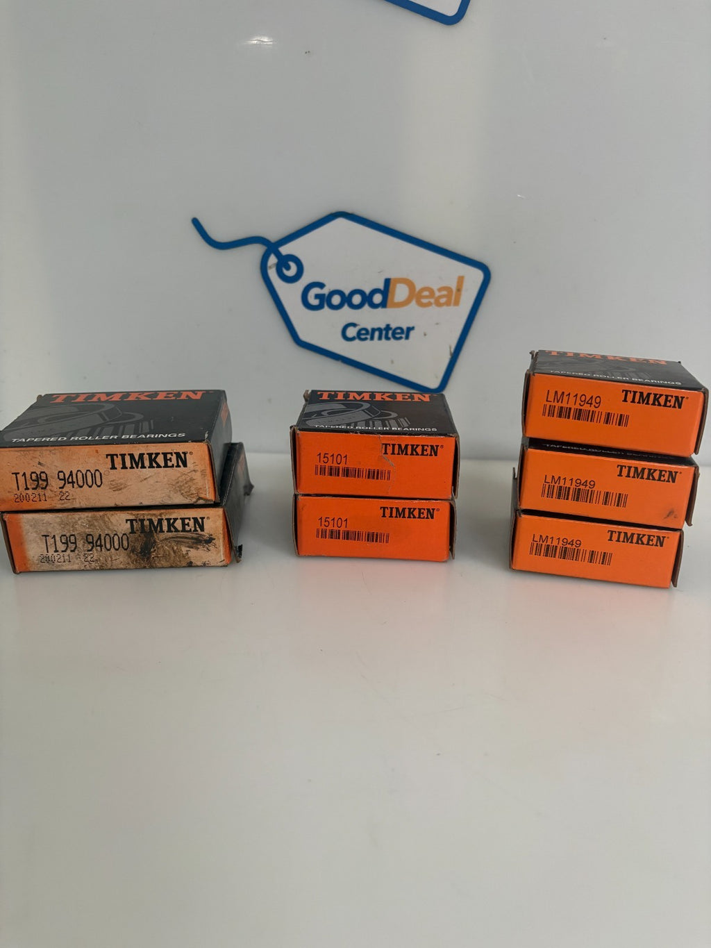 TIMKEN MIX LOT BEARING 1X T199 94000 2X 15101 3X LM11949