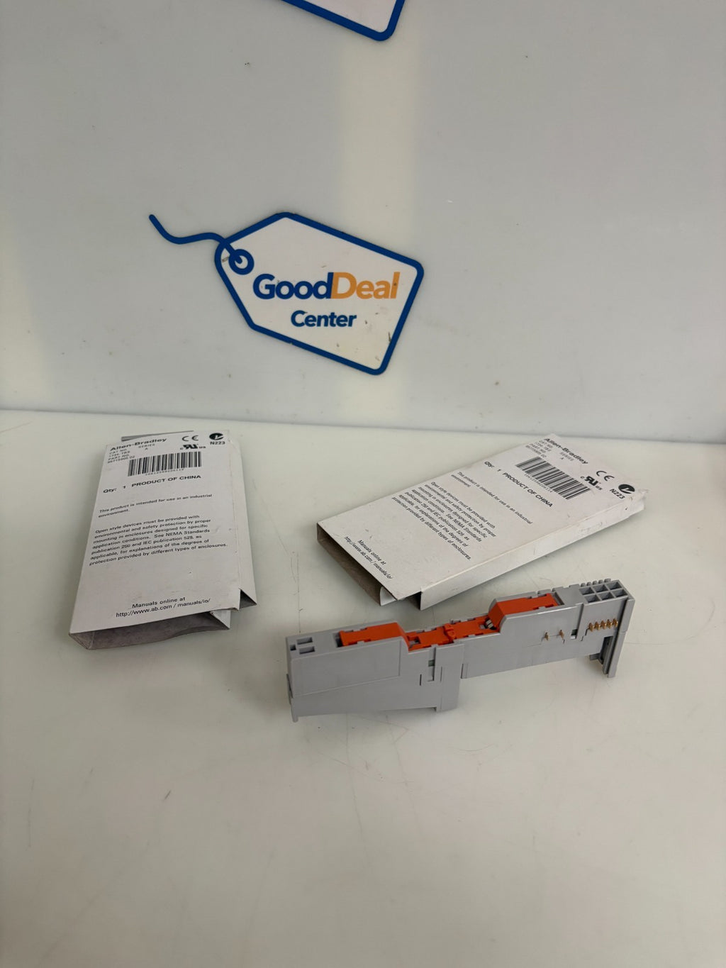 LOT OF 2 ALLEN BRADLEY PLC PROGRAMMING TERMINAL 1734-TBS A0