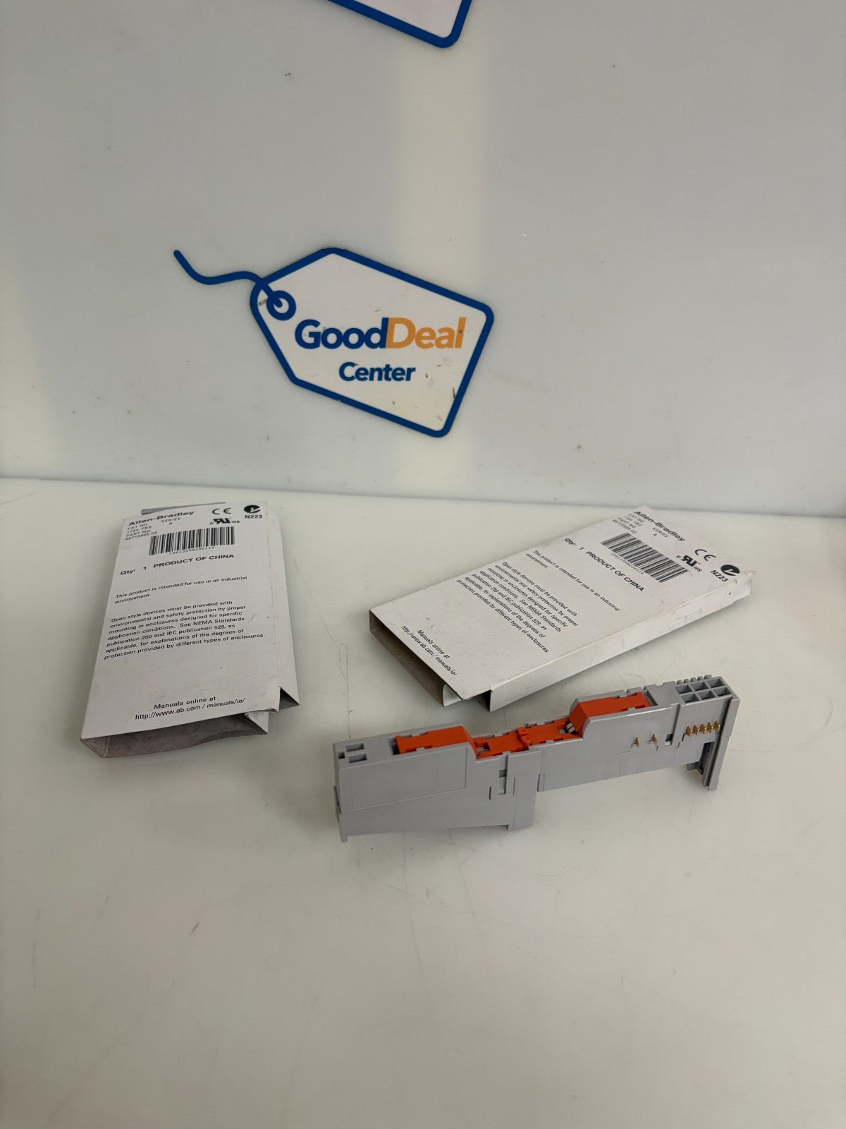 LOT OF 2 ALLEN BRADLEY PLC PROGRAMMING TERMINAL 1734-TBS A0