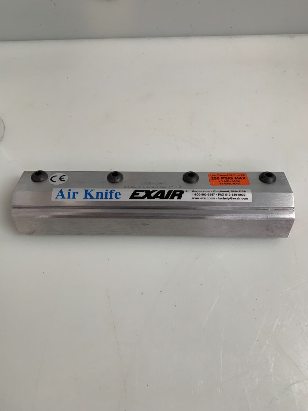 EXAIR  6'' Standard Air Knife  250PSIG  #2006