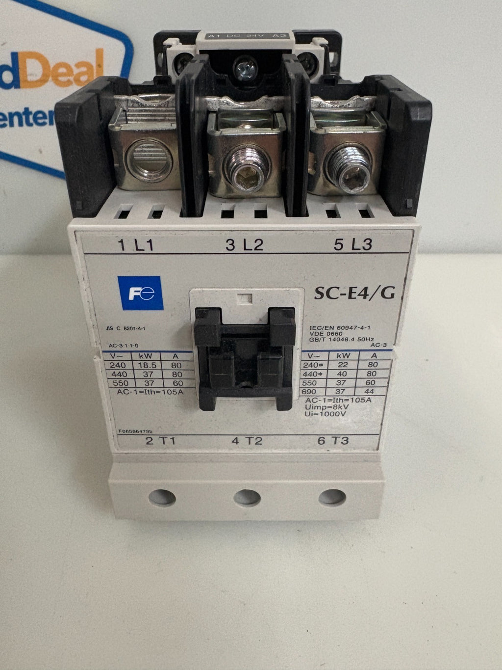 FUJI ELECTRIC MAGNETIC CONTACTOR SC-E4/G1