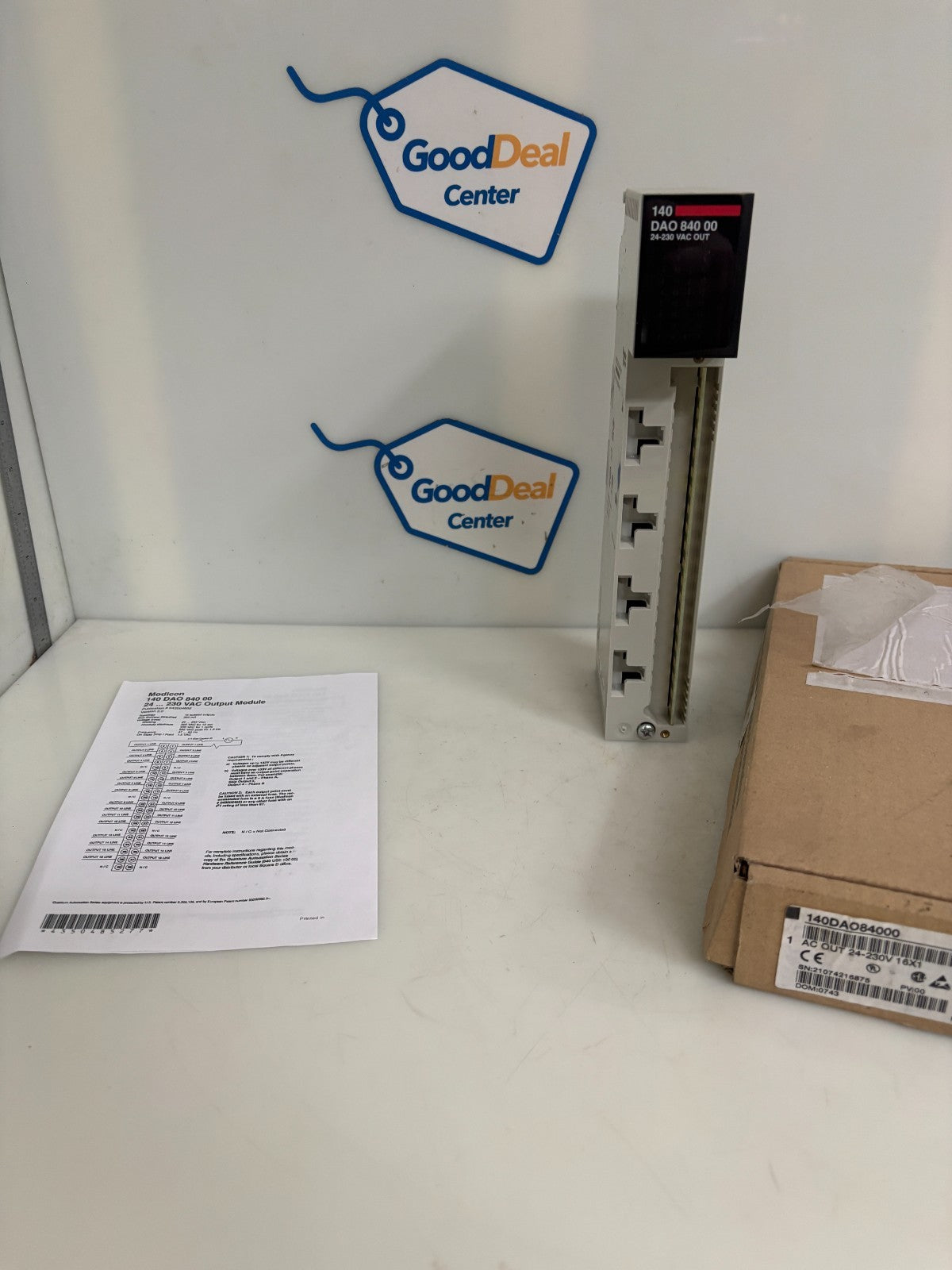 SCHNEIDER MODICON QUANTUM AC DISCRETE OUTPUT MODULE