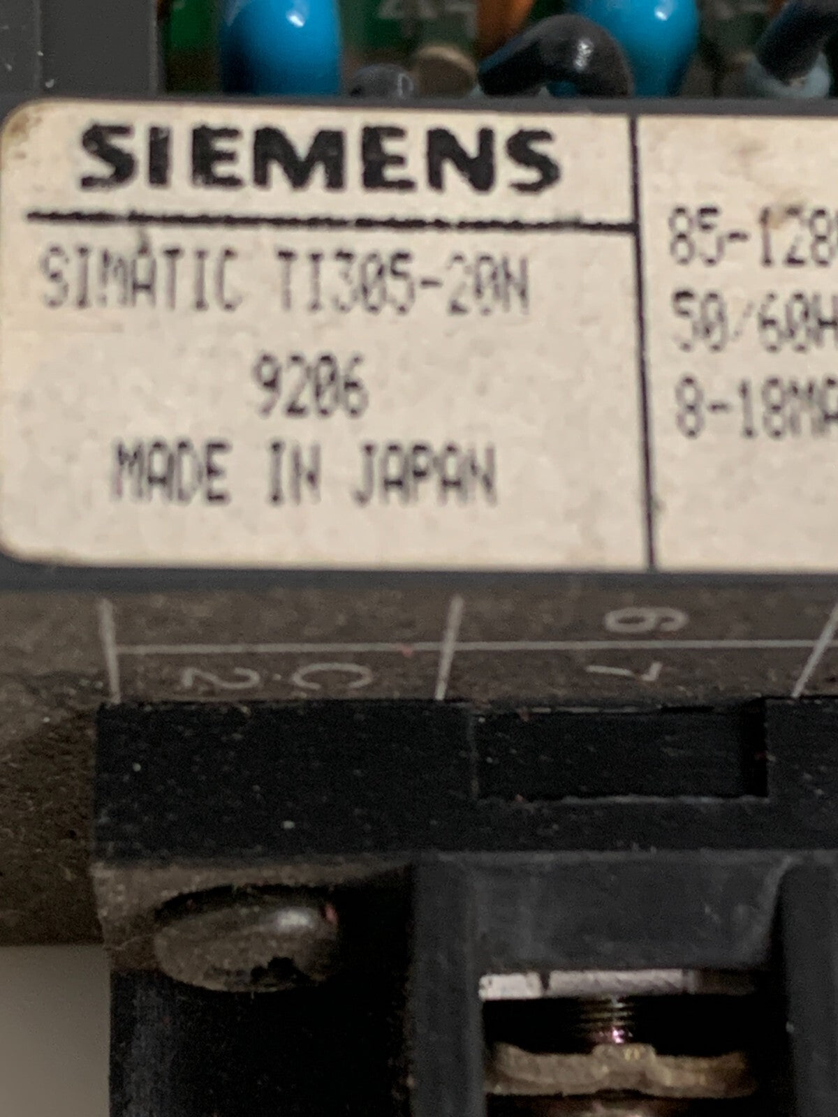 SIEMENS INPUT MODULE 305-20N