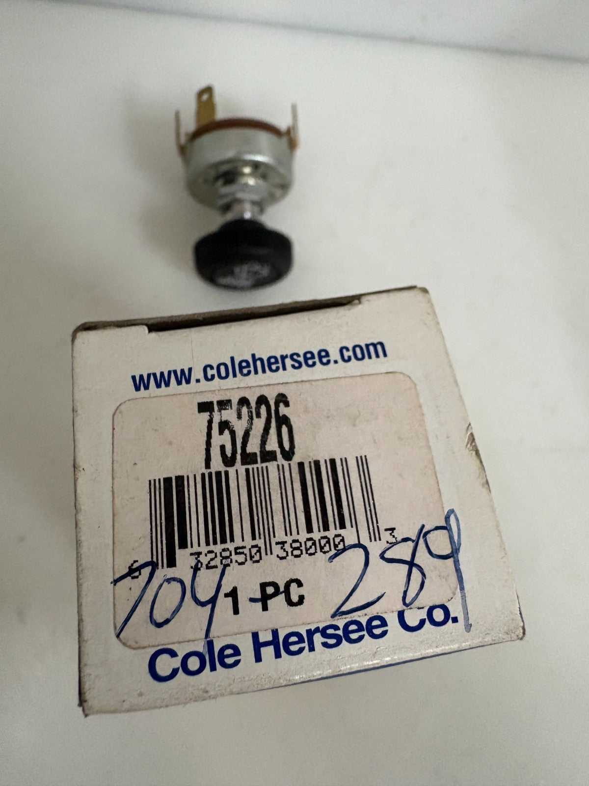 COLE HERSEE WIPER SWITCH 75226