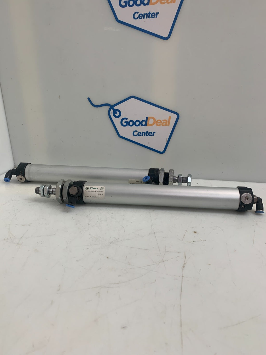 Lot of 2 Pneumax Scorpion Pneumatic Cylinder 1261.25.165.A