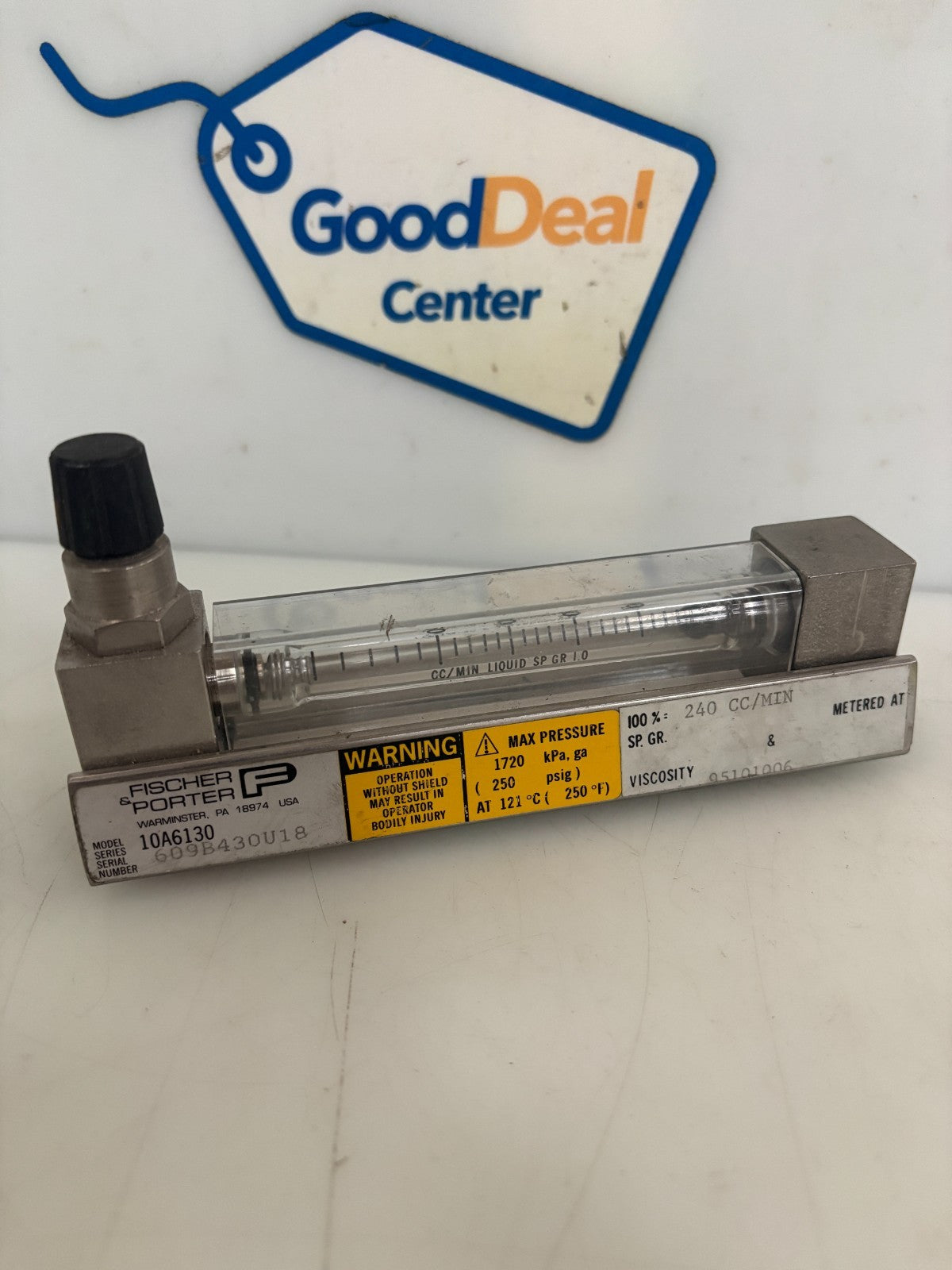 FISCHER PORTER FLOW METER 10A61300