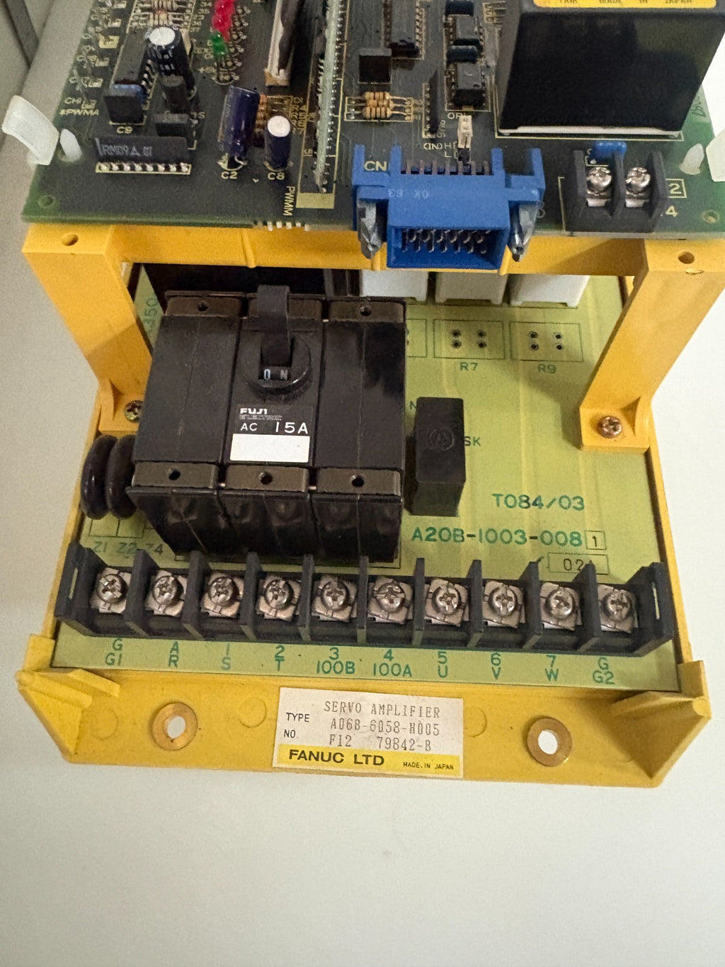 GE FANUC SERVO AMPLIFIER A06B-6058-H0052