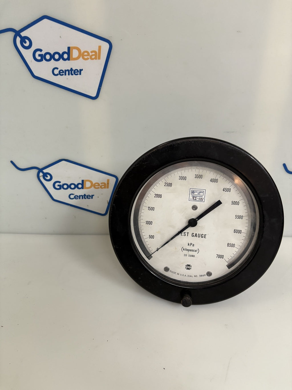 USG TEST GAUGE #38169 0-7000 KPA