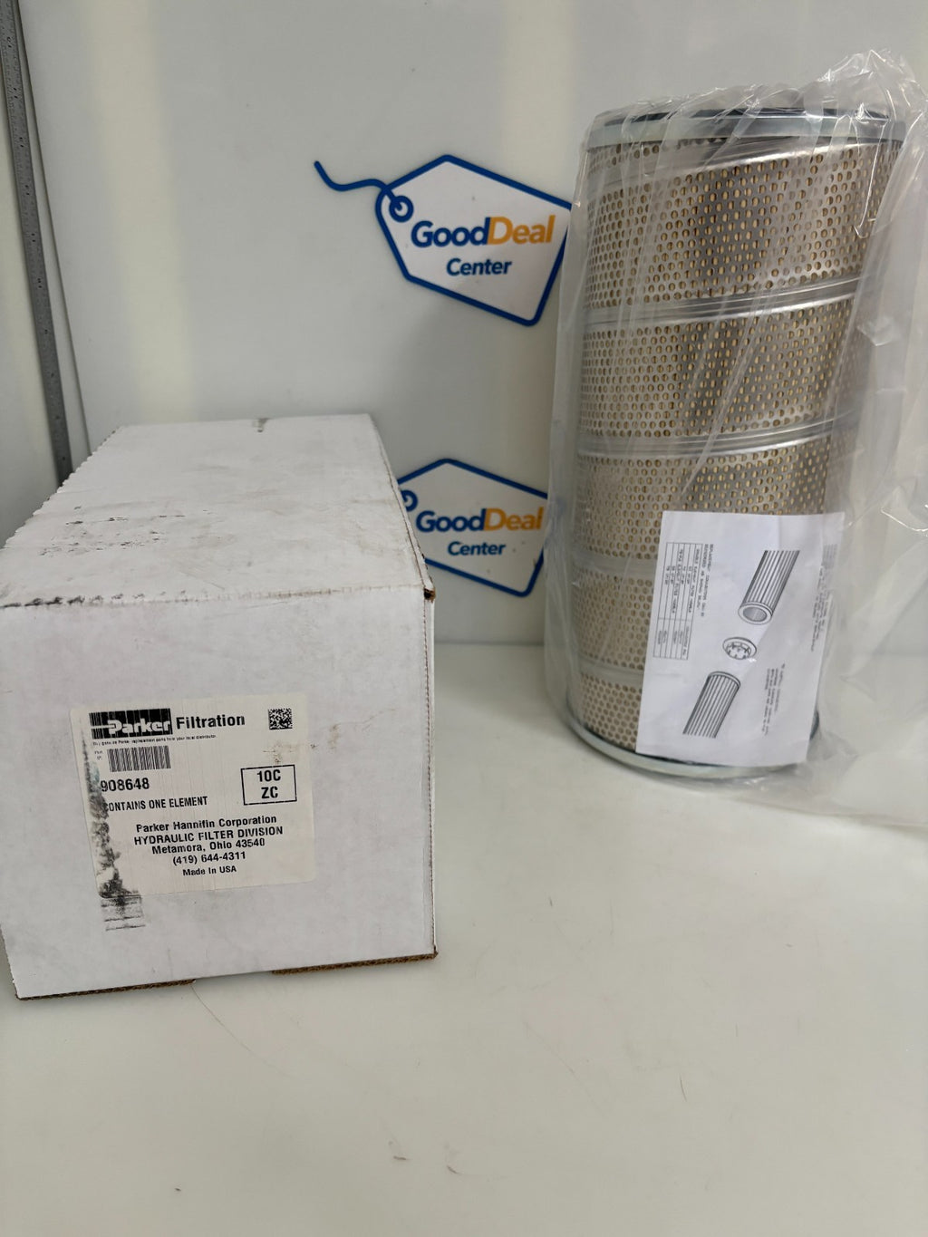 PARKER FILTRATION HYDRAULIC FILTER #908648