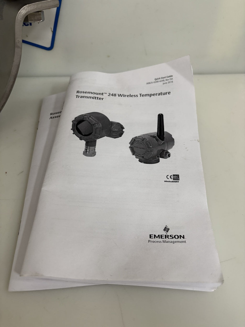 EMERSON ROSEMOUNT 248 WIRELESS TEMPERATURE TRANSMITTER #248DXNAP2XAWA3WP5M5Q43