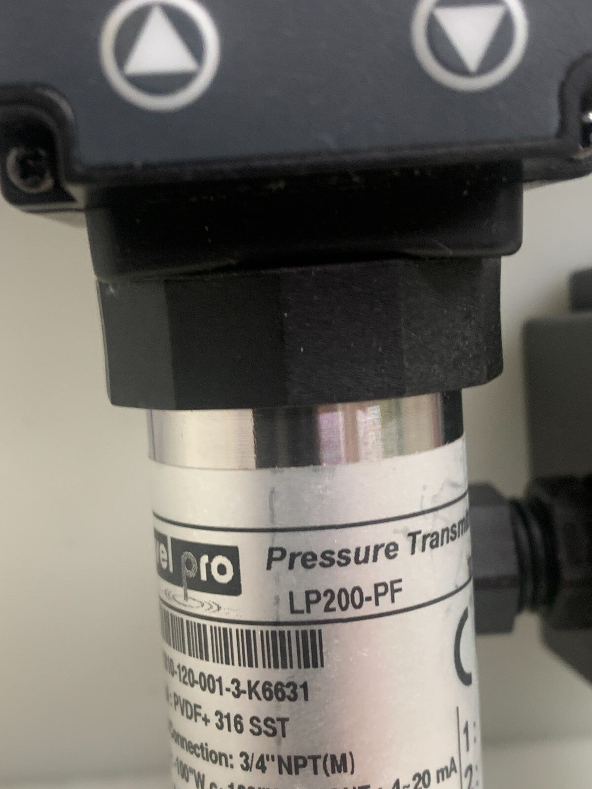 Icon Pressure Transmitter Process Controls Level Pro LP200-PF