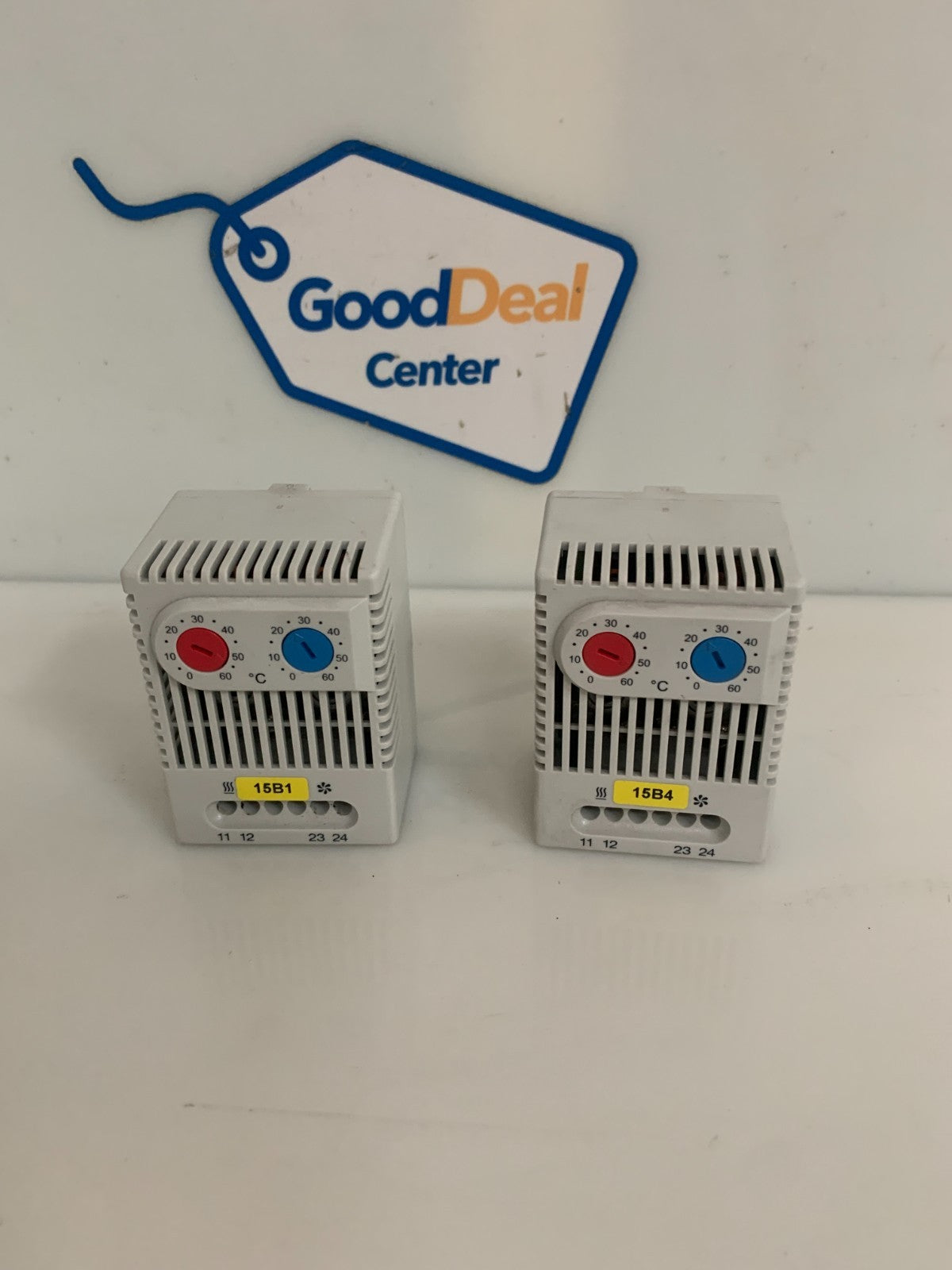 LOT OF 2 ELDON DUAL THERMOSTAT ETR203 01172.0-00