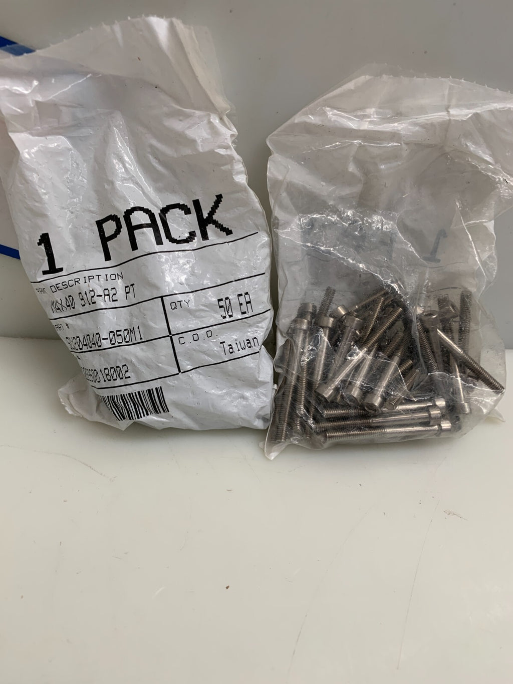 Mechanical Screw Socket Head  (10 bags of 50)